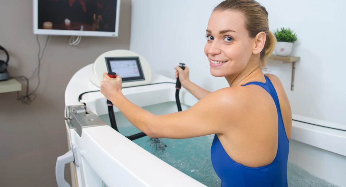 Aquabike en cabine individuelle